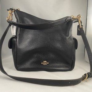 COACH Pennie Shoulder Bag - BLACK